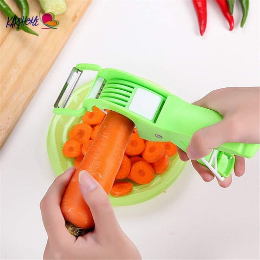 Vegetable & Fruit Multi Cutter Plastic 2 in 1